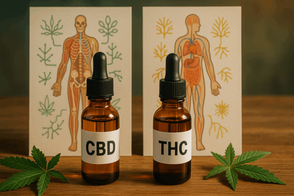 CBD vs THC and How Each One Works in the Body