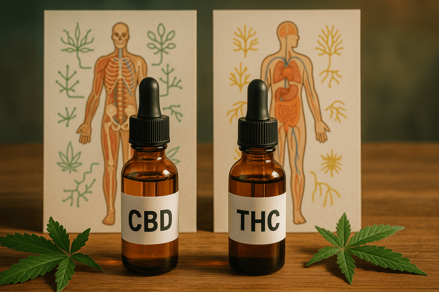 CBD vs THC and How Each One Works in the Body