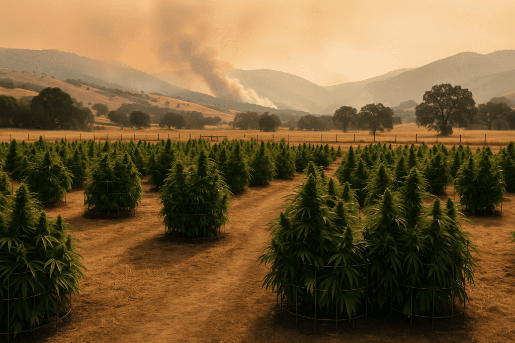 Featured image for: California’s Outdoor Cannabis Harvests Shaped by New Climate Patterns