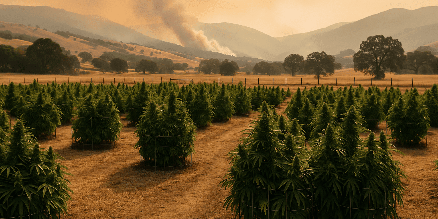 Featured image for: California’s Outdoor Cannabis Harvests Shaped by New Climate Patterns