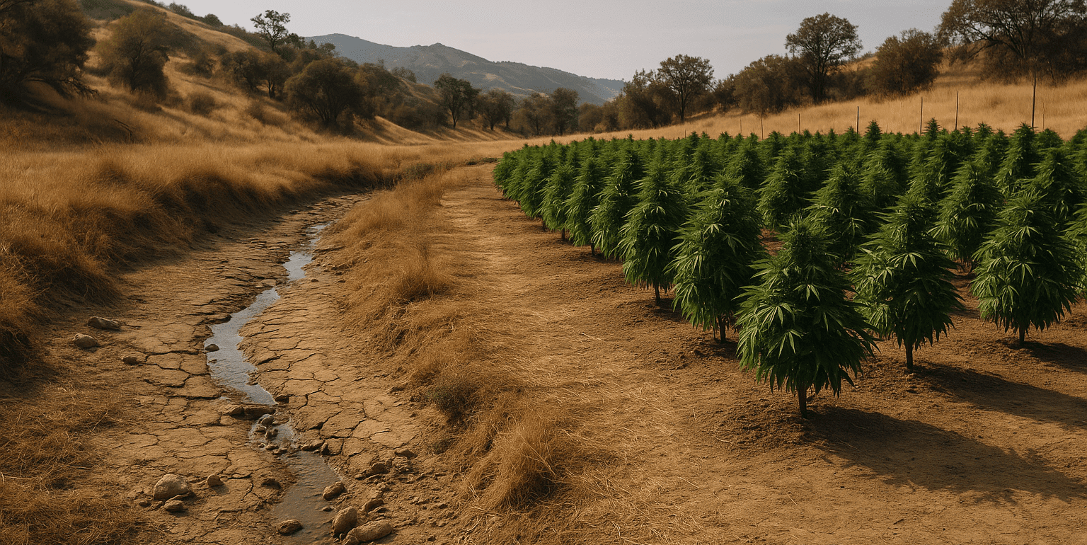 Featured image for: Observing the Impact of Recent Water Use Restrictions on California Cannabis Farms