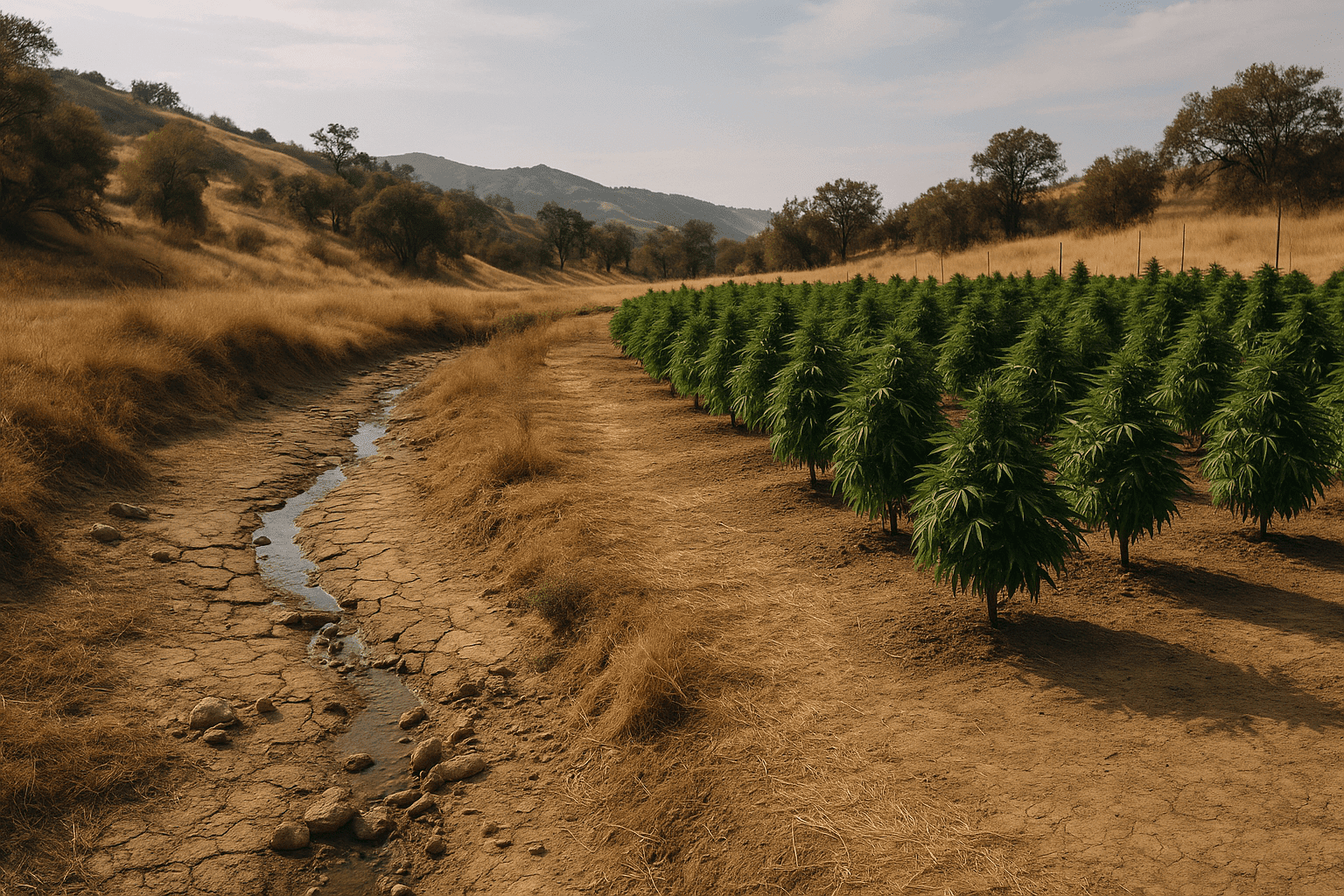Featured image for: Observing the Impact of Recent Water Use Restrictions on California Cannabis Farms