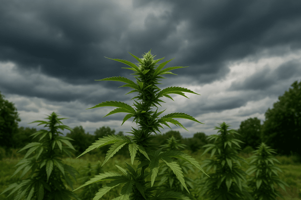 Featured image for: What Cultivators Are Noticing About Cannabis Plant Resilience in Response to Unpredictable Weather Patterns