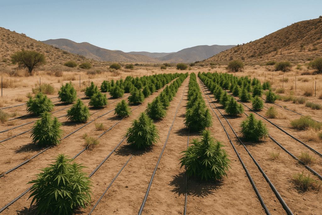 Featured image for: Analyzing the Impacts of Water Scarcity on Cannabis Farming in Semi-Arid Regions