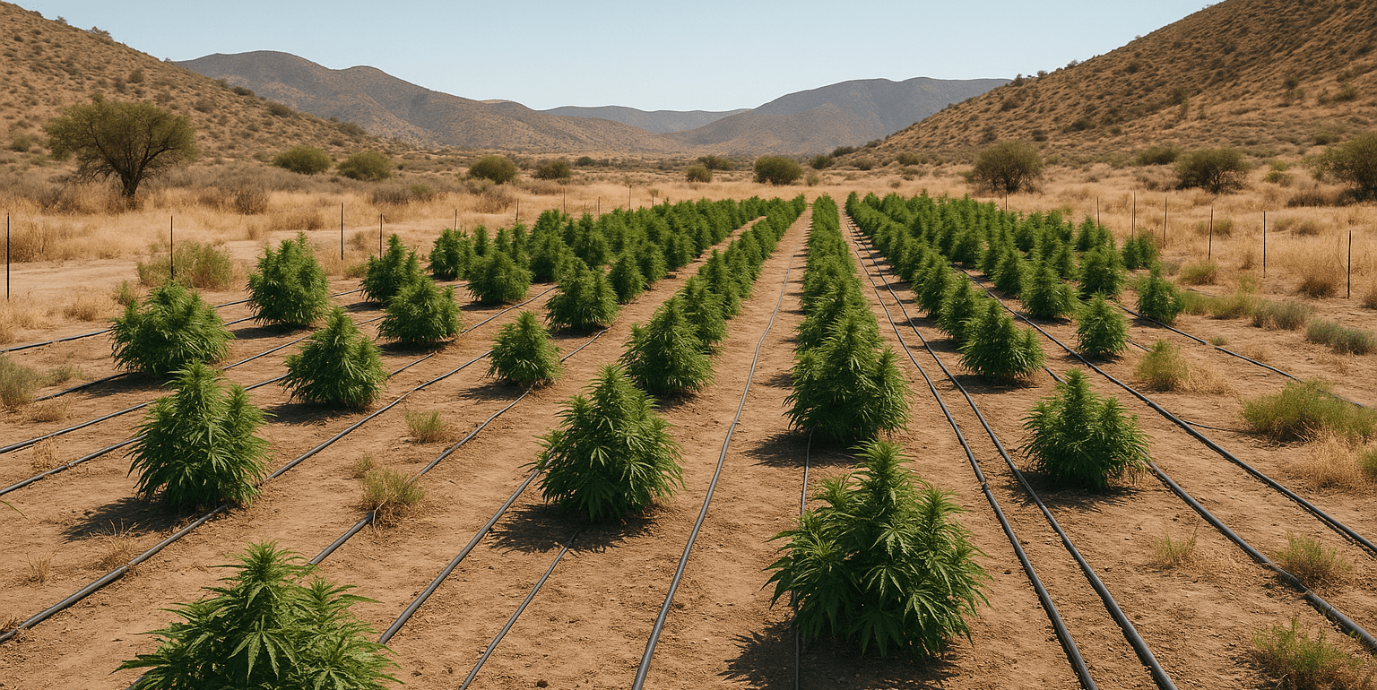 Featured image for: Analyzing the Impacts of Water Scarcity on Cannabis Farming in Semi-Arid Regions