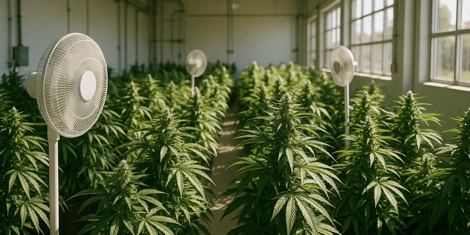 Featured image for: Exploring the Subtle Ways Indoor Airflow Patterns Affect Cannabis Plant Health