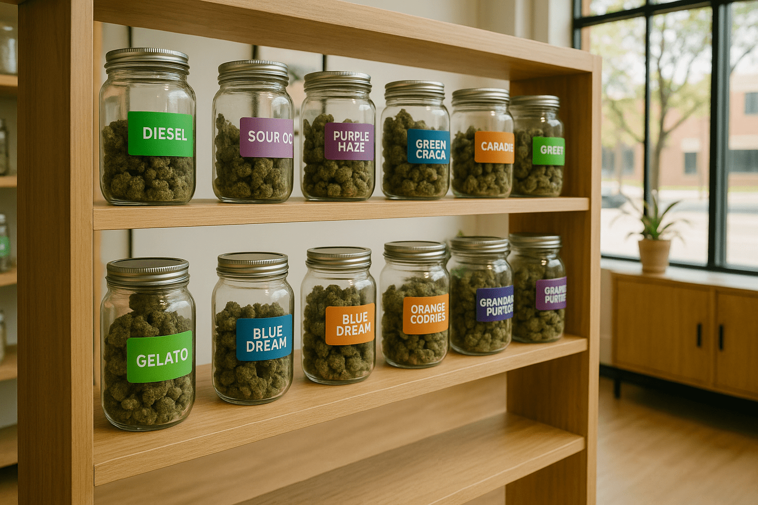 Featured image for: Insights Into How Cannabis Strain Names Influence Retail Shelf Placement and Sales