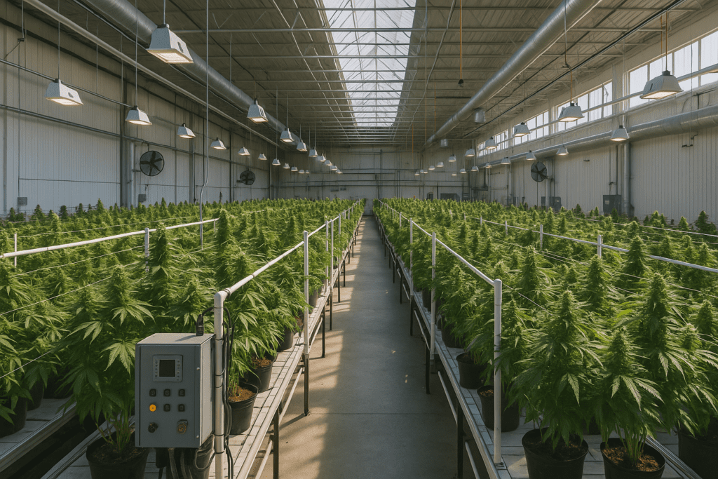 Featured image for: The Increasing Importance of Warehouse Automation for Large-Scale Cannabis Cultivation