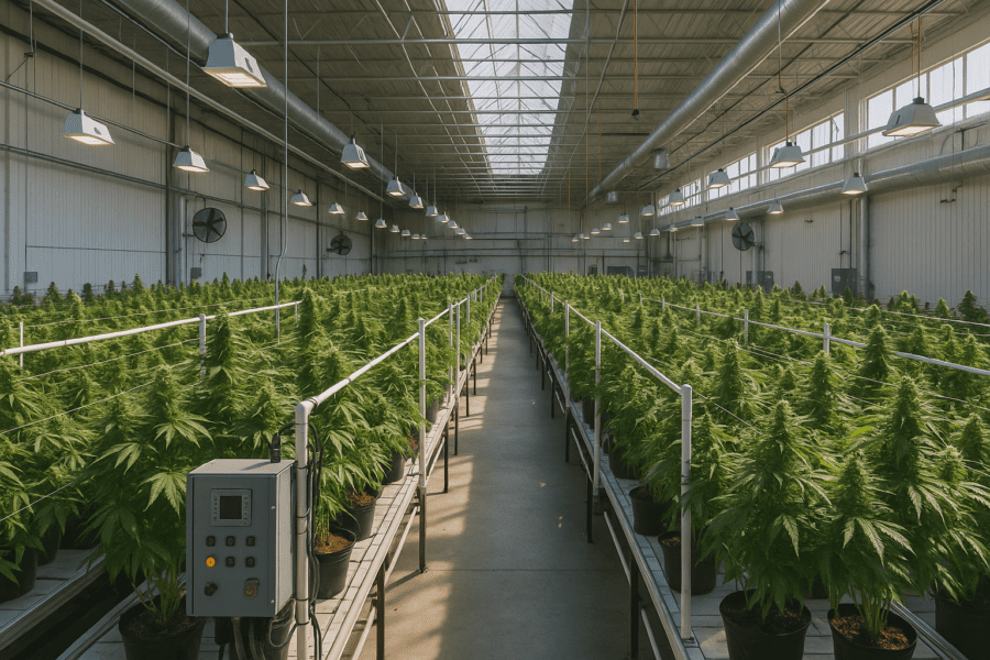 Featured image for: The Increasing Importance of Warehouse Automation for Large-Scale Cannabis Cultivation