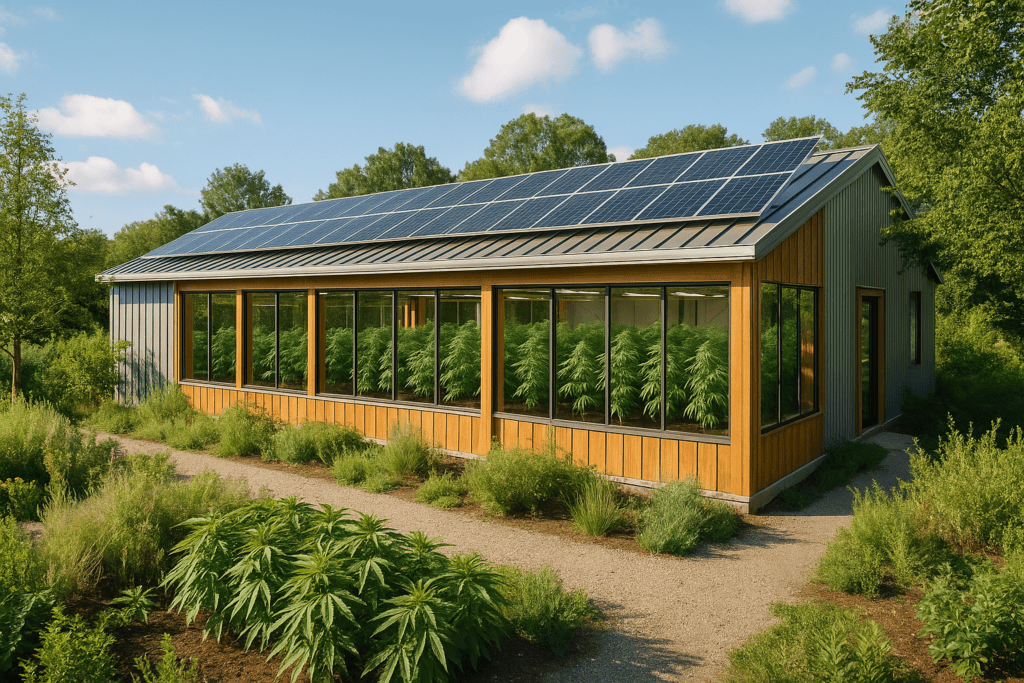 Featured image for: How Greener Building Practices Are Being Integrated Into Cannabis Facility Design