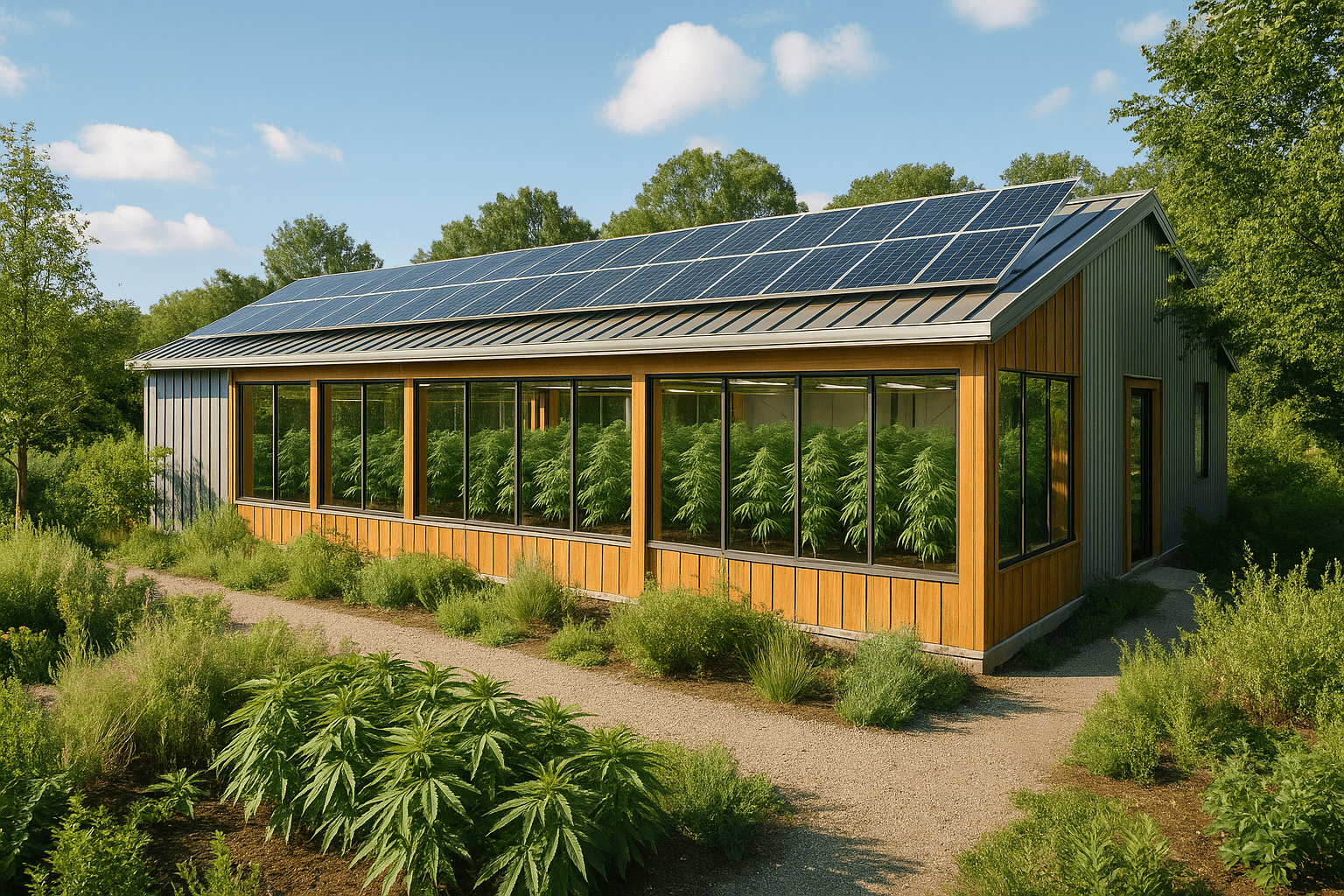 Featured image for: How Greener Building Practices Are Being Integrated Into Cannabis Facility Design